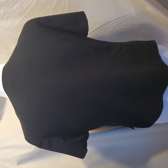 Karl Lagerfeld Bolero Cut Waterfall Jacket SZ SM - Picture 5 of 9